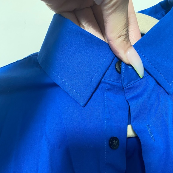 Men’s EXPRESS *Extra Slim Fit Horizon Dress Shirt - Picture 3 of 5